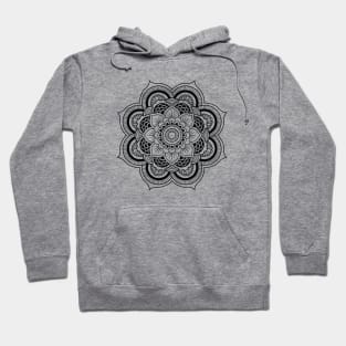 Flower Madala - Coloring Tee Hoodie